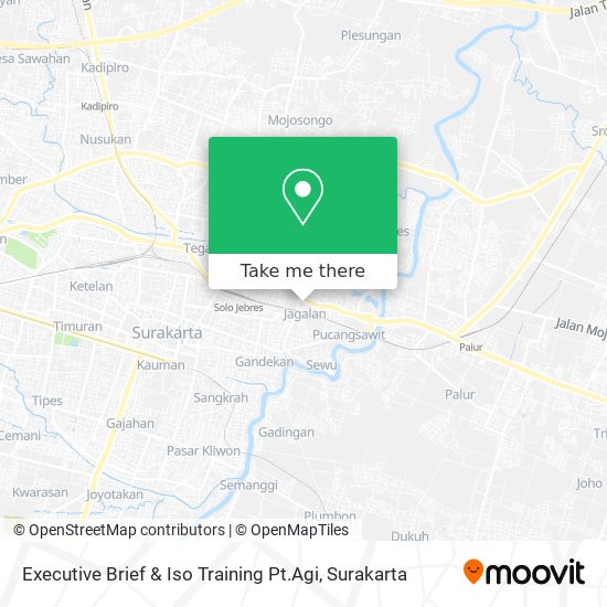 Executive Brief & Iso Training Pt.Agi map