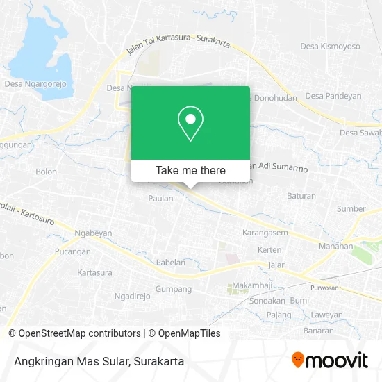 Angkringan Mas Sular map