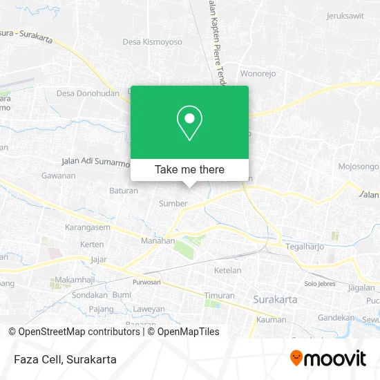 Faza Cell map