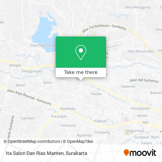 Ita Salon Dan Rias Manten map