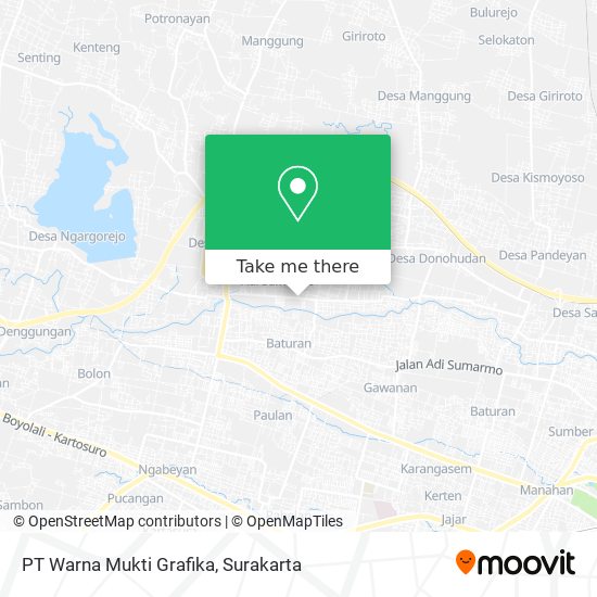 PT Warna Mukti Grafika map