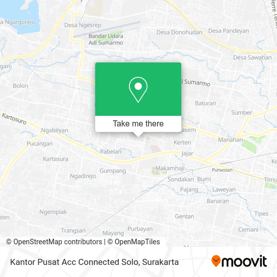 Kantor Pusat Acc Connected Solo map