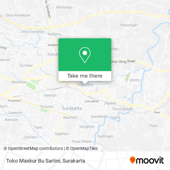 Toko Maskur Bu Sartini map