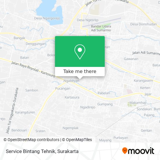 Service Bintang Tehnik map