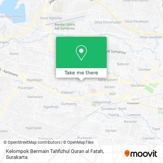 Kelompok Bermain Tahfizhul Quran al Fatah map