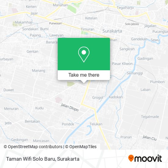 Taman Wifi Solo Baru map