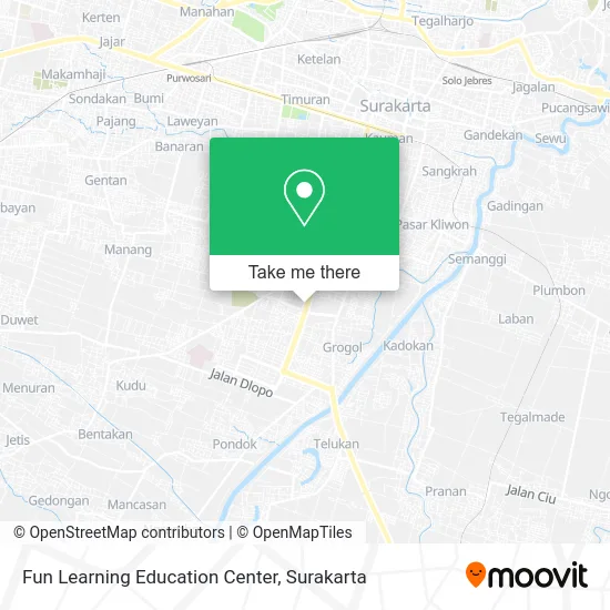 Fun Learning Education Center map