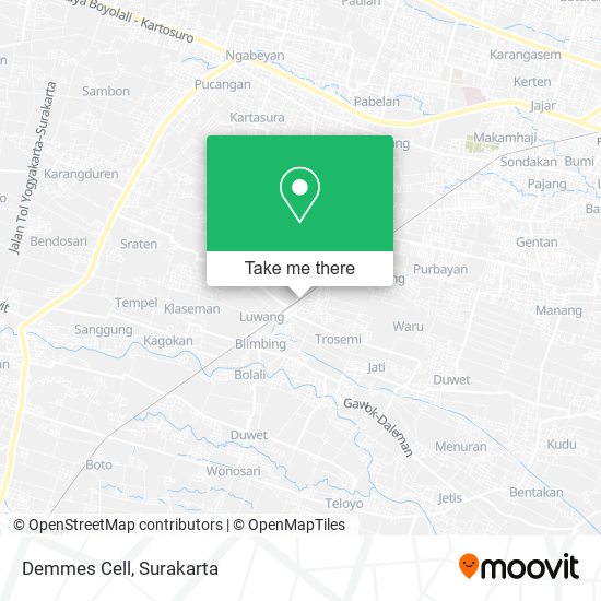 Demmes Cell map