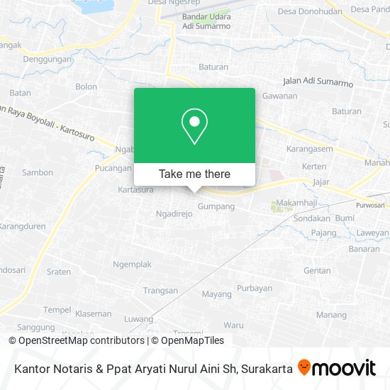 Kantor Notaris & Ppat Aryati Nurul Aini Sh map