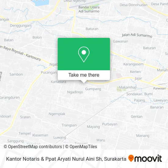 Kantor Notaris & Ppat Aryati Nurul Aini Sh map