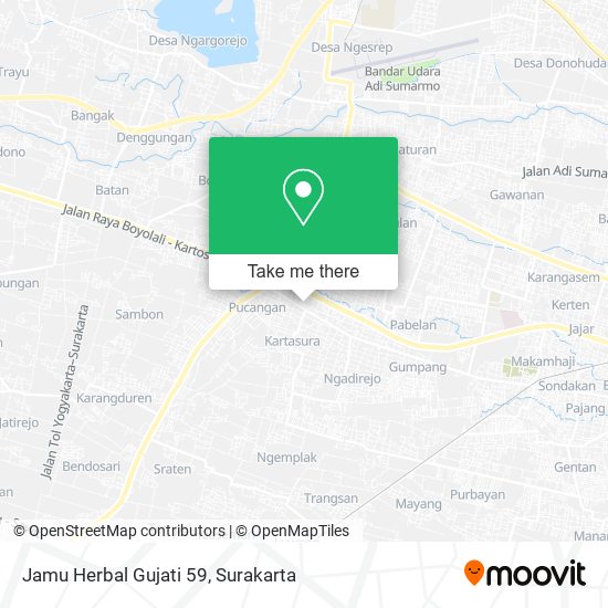 Jamu Herbal Gujati 59 map