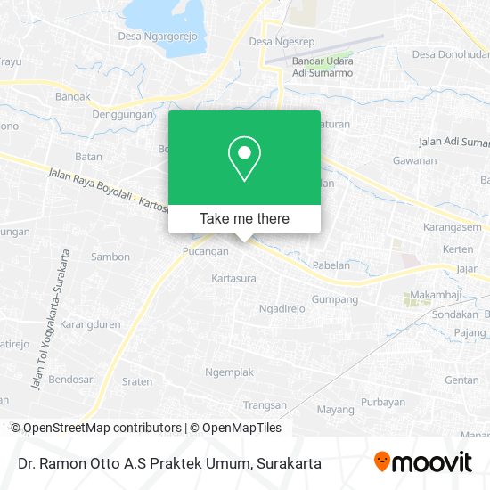 Dr. Ramon Otto A.S Praktek Umum map
