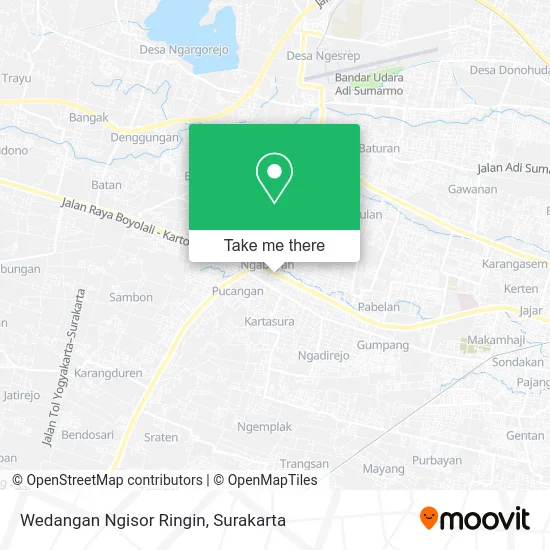 Wedangan Ngisor Ringin map
