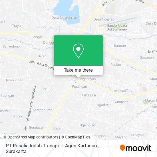 PT Rosalia Indah Transport Agen Kartasura map