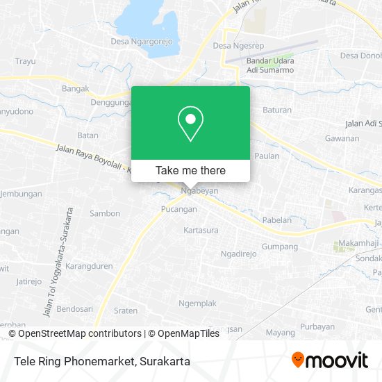 Tele Ring Phonemarket map