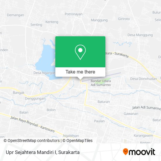 Upr Sejahtera Mandiri I map