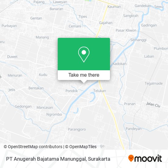 PT Anugerah Bajatama Manunggal map
