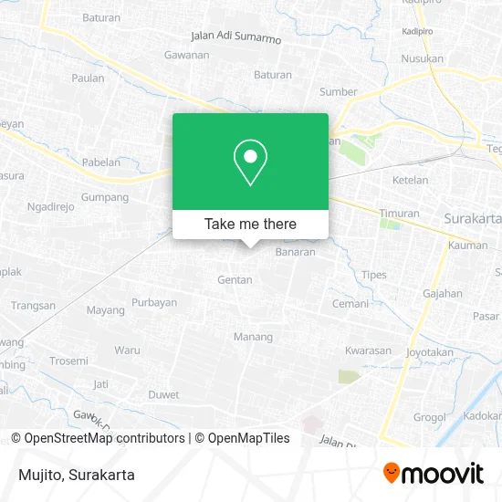 Mujito map
