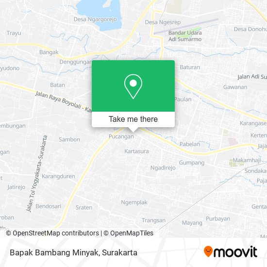 Bapak Bambang Minyak map