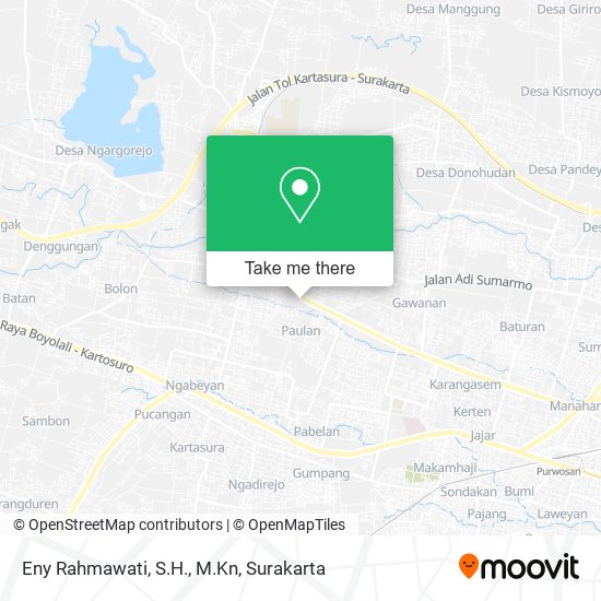 Eny Rahmawati, S.H., M.Kn map