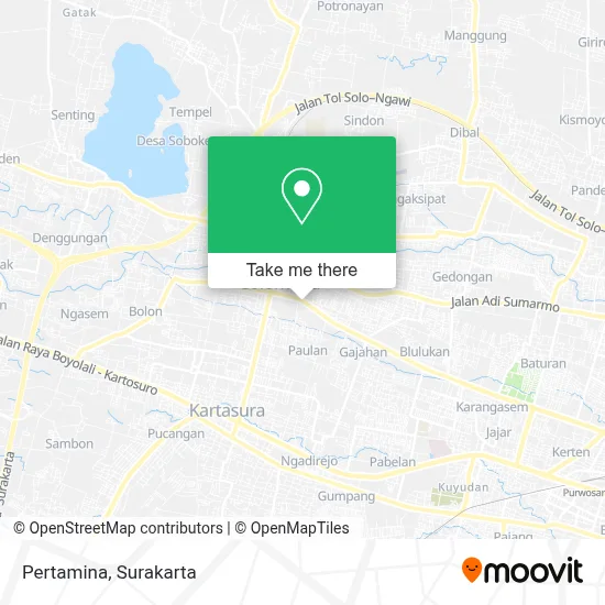 Pertamina map