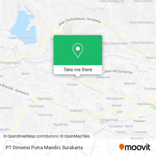 PT Dimensi Putra Mandiri map