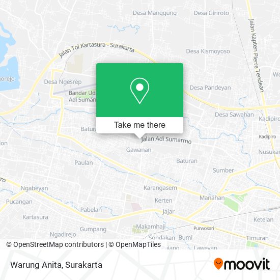 Warung Anita map