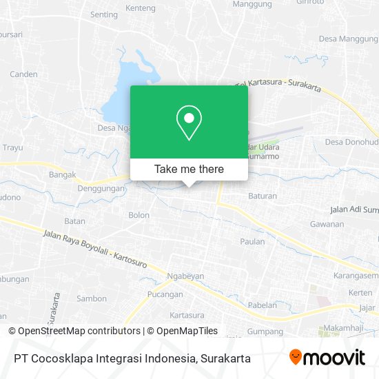 PT Cocosklapa Integrasi Indonesia map