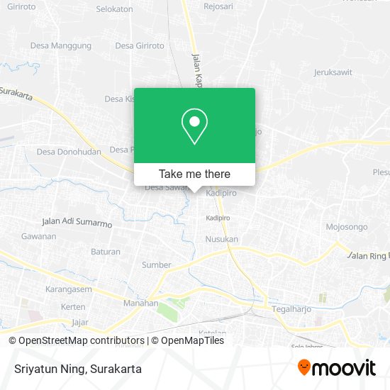 Sriyatun Ning map