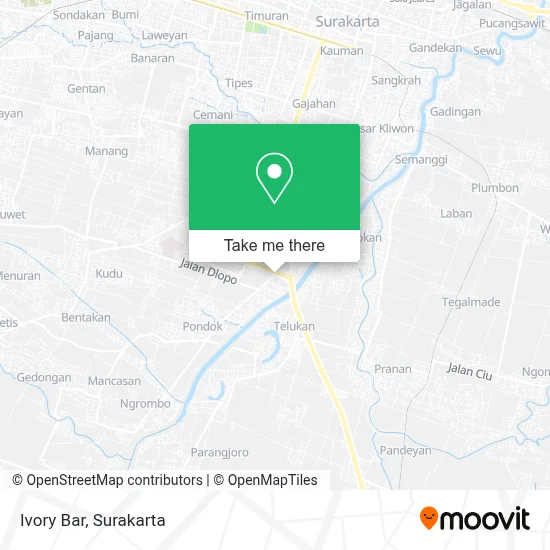 Ivory Bar map