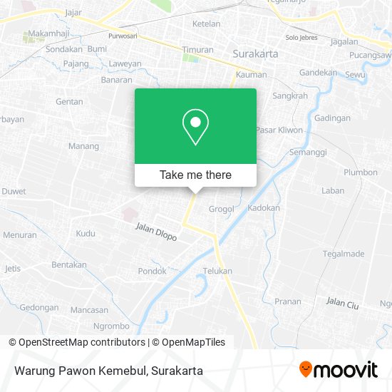 Warung Pawon Kemebul map