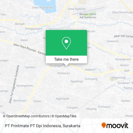 PT Printmate PT Dpi Indonesia map