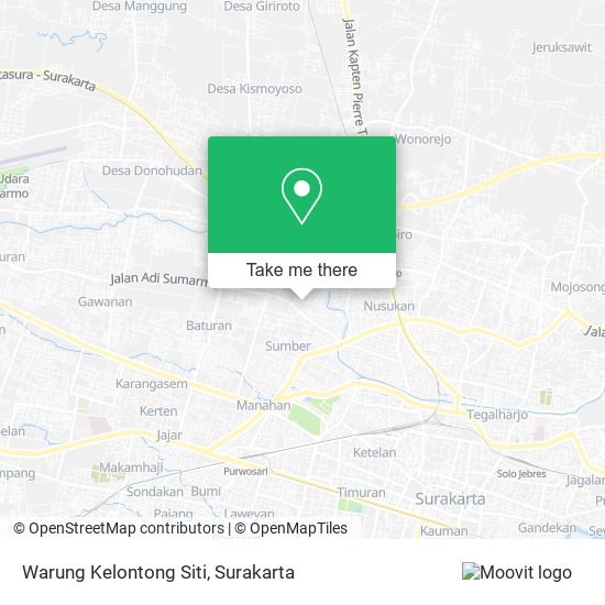 Warung Kelontong Siti map