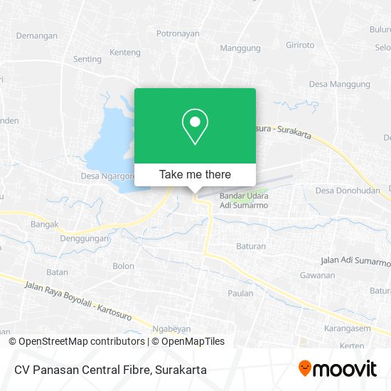 CV Panasan Central Fibre map