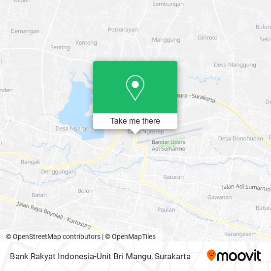 Bank Rakyat Indonesia-Unit Bri Mangu map