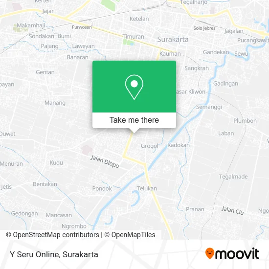 Y Seru Online map