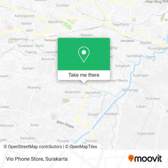 Vio Phone Store map