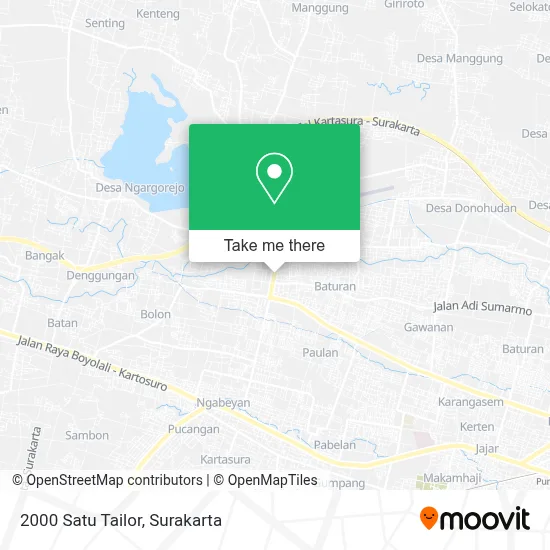 2000 Satu Tailor map