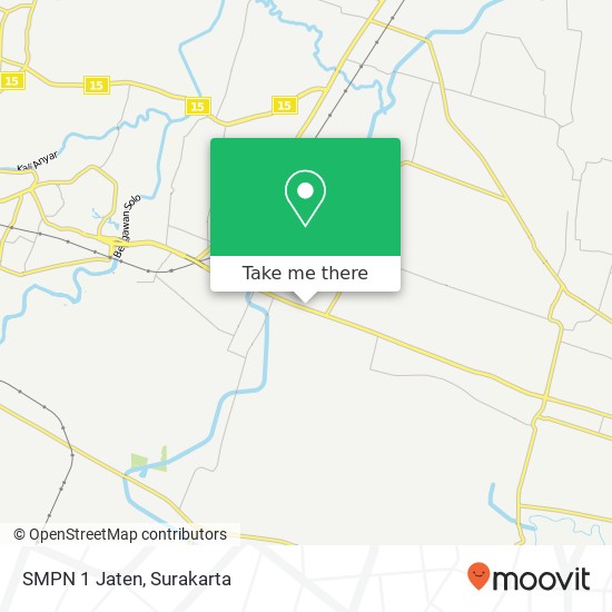 SMPN 1 Jaten map