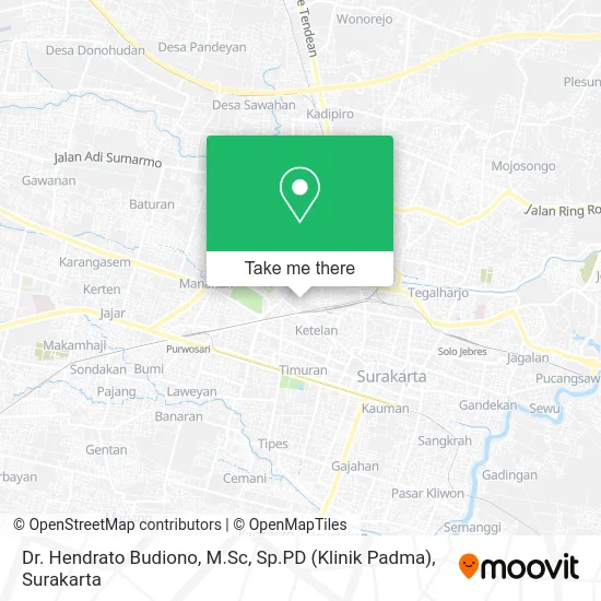 Dr. Hendrato Budiono, M.Sc, Sp.PD (Klinik Padma) map