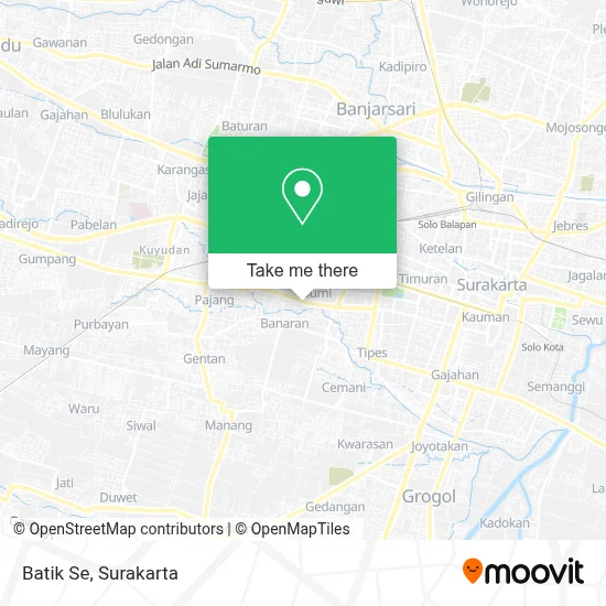 Batik Se map