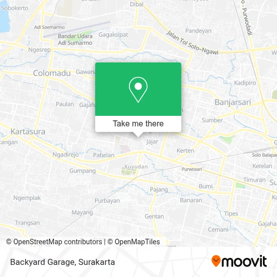 Backyard Garage map