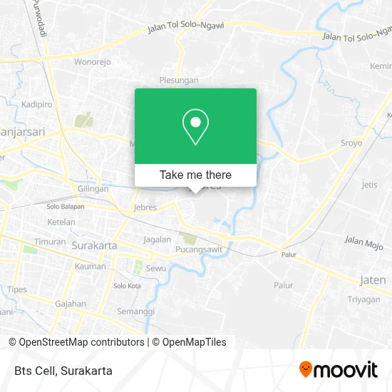 Bts Cell map
