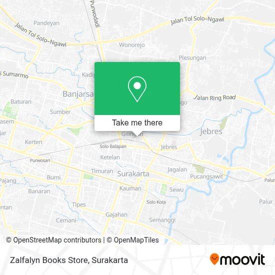 Zalfalyn Books Store map