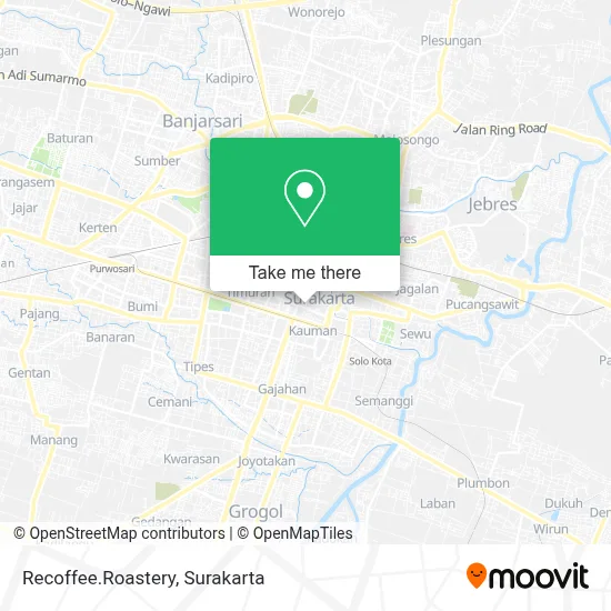Recoffee.Roastery map