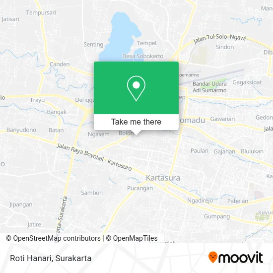 Roti Hanari map