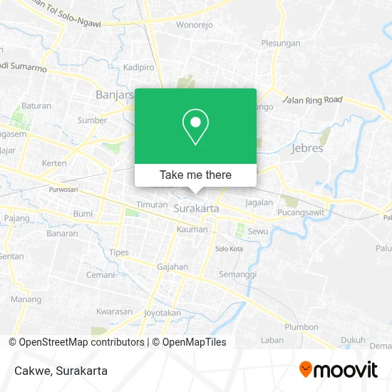 Cakwe map