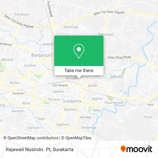 Rajawali Nusindo. Pt map