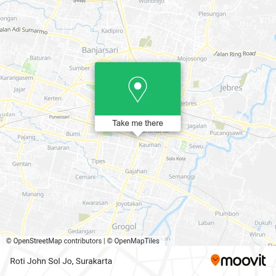 Roti John Sol Jo map