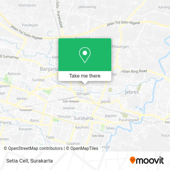 Setia Cell map